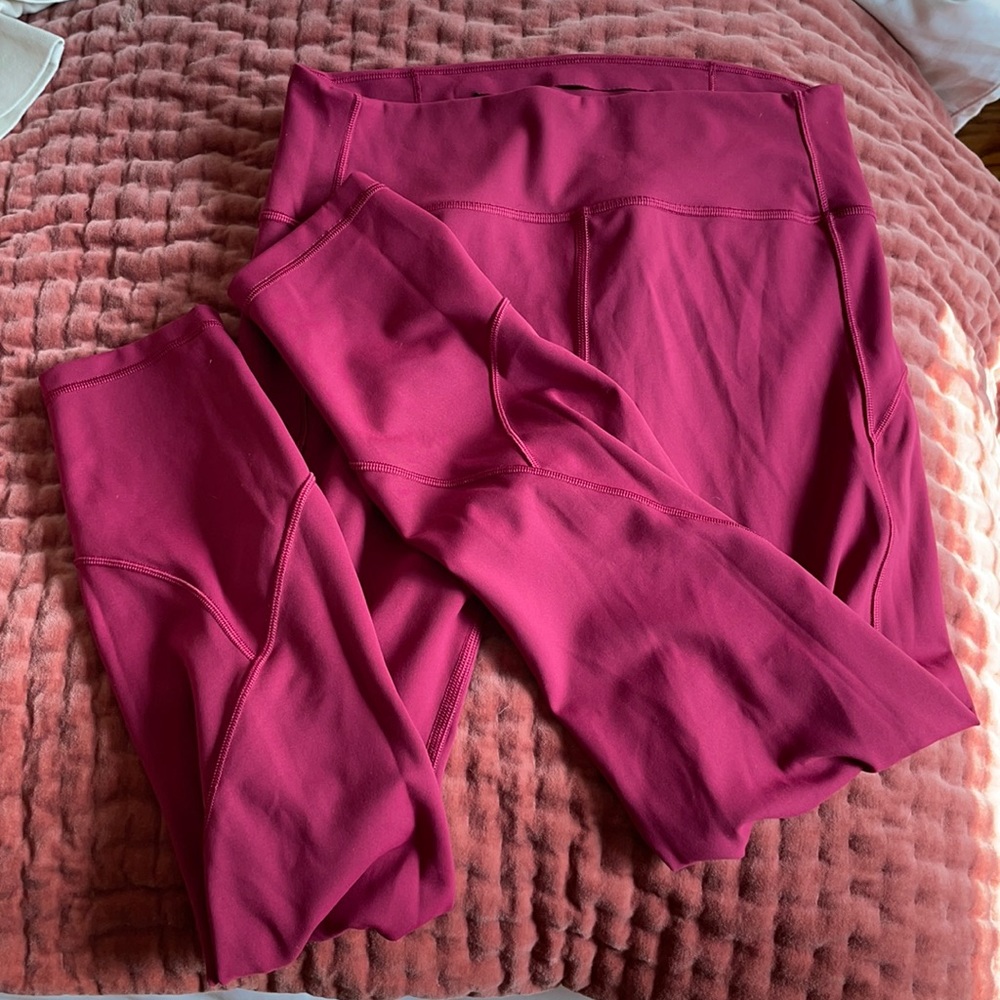 Lululemon In Movement 7/8 tight Everlux